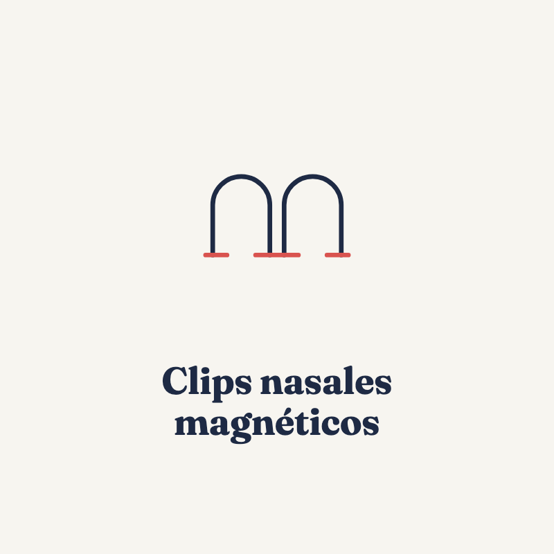 Clips nasales magnéticos de regalo
