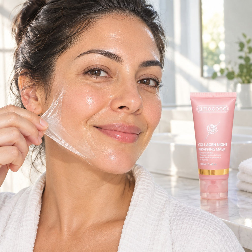 Retirando la mascarilla en una sola capa al despertar