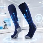 Drexon Compression Socks — 15-20 mmHg Graduated Support | 3 Colors · 5 Sizes