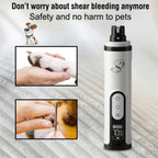 Pet Nail Grinder with LED Light